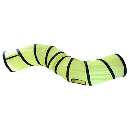 Foldable S-Shaped Interactive Cat Tunnel for Active Play