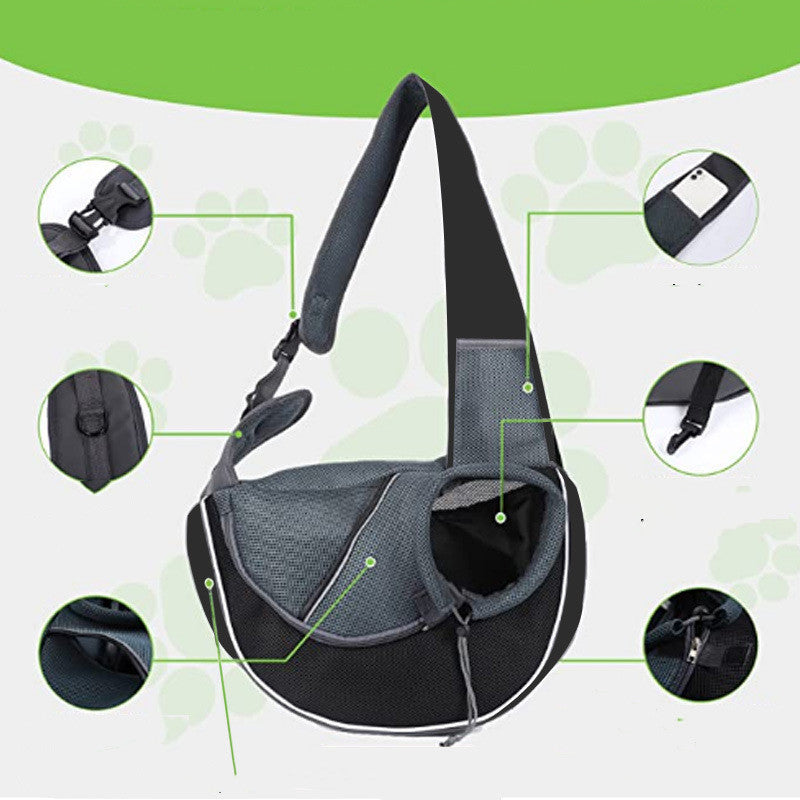 Bolso Portamascotas, Transporte Portátil y Seguro para Perros y Gatos