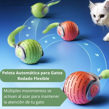Pelota Interactiva para Gatos - Juguete Automático Eléctrico