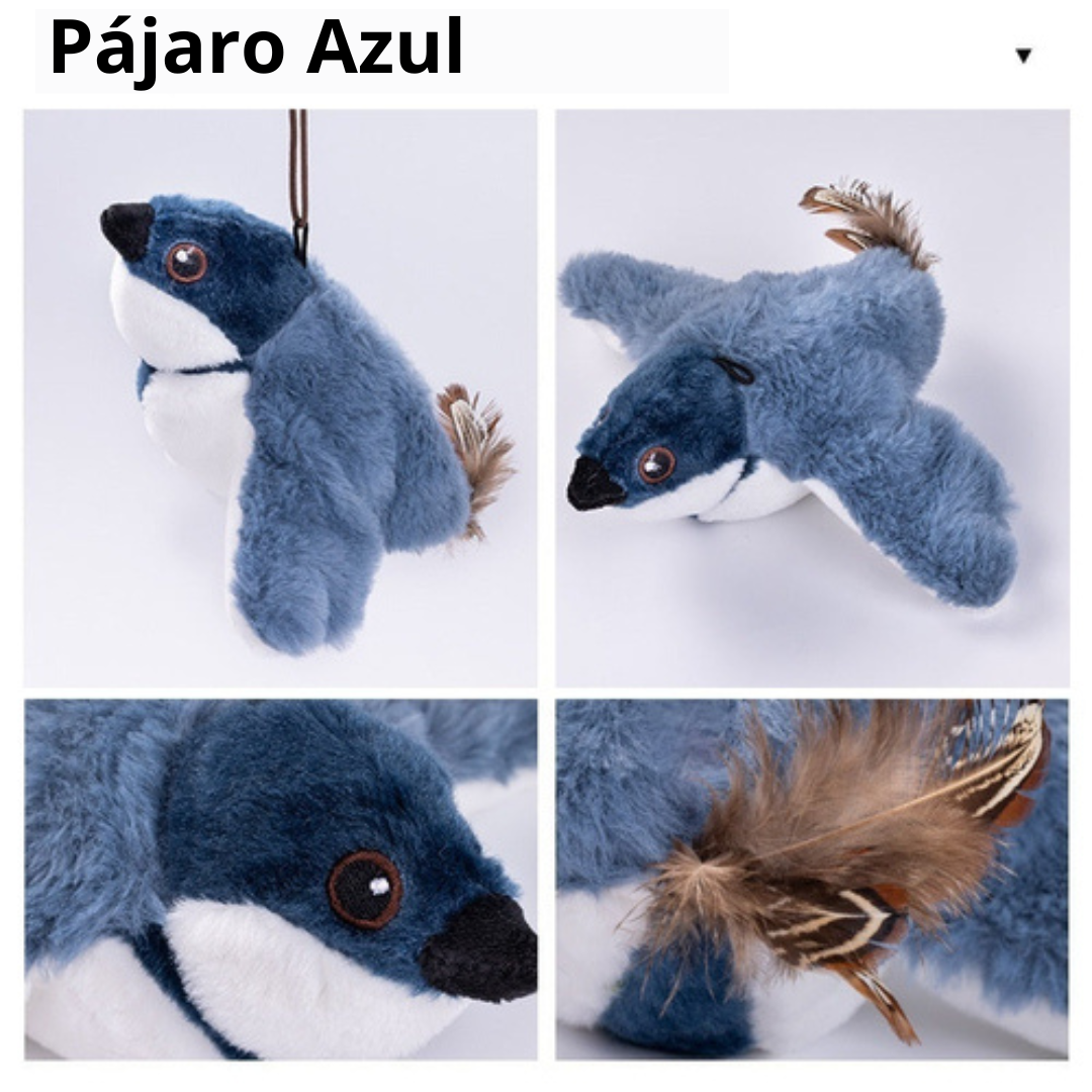 Juguete Interactivo de Peluche para Gatos - Sonido Realista