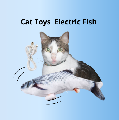 Interactive Cat Fish Toy 🐟 | Instantly Triggers Your Cat’s Hunting Instinct