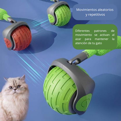 Pelota Interactiva para Gatos - Juguete Automático Eléctrico