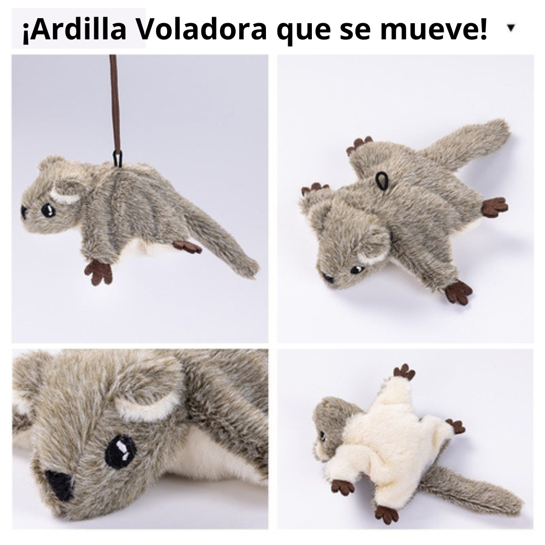 Juguete Interactivo de Peluche para Gatos - Sonido Realista