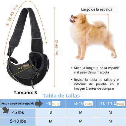 Bolso Portamascotas, Transporte Portátil y Seguro para Perros y Gatos