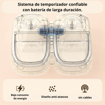 Comedero Automático para Perros y Gatos - Sin Electricidad