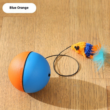Interactive Mouse Teaser Ball – Smart Moving Toy for Curious Cats